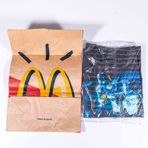 Cactus Jack Travis Scott Live From Utopia McDonalds T-Shirt with Paper Bag