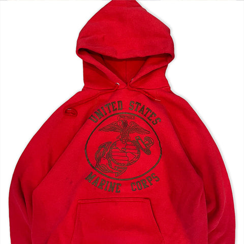 United States Marine Corp Discus Raglan Hoodie Sweatshirt