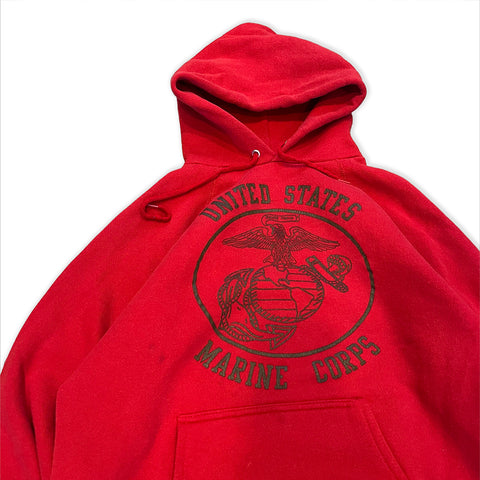 United States Marine Corp Discus Raglan Hoodie Sweatshirt