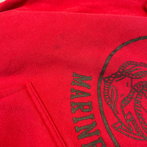 United States Marine Corp Discus Raglan Hoodie Sweatshirt