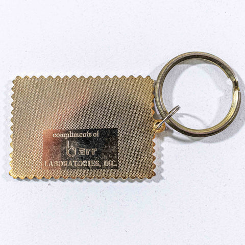 Pharmacy USPS Stamp Keychain