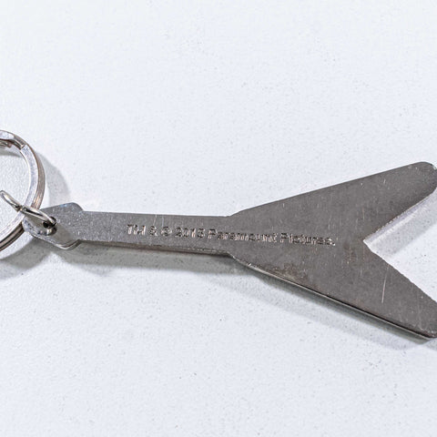 School of Rock Musical Flying V Electric Guitar Keychain