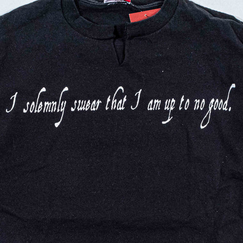 2005 Harry Potter Mauraders Map I Solemnley Swear That I Am Up To No Good T-Shirt