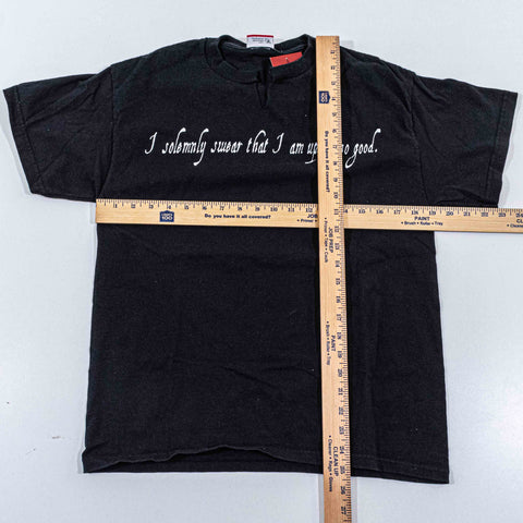 2005 Harry Potter Mauraders Map I Solemnley Swear That I Am Up To No Good T-Shirt