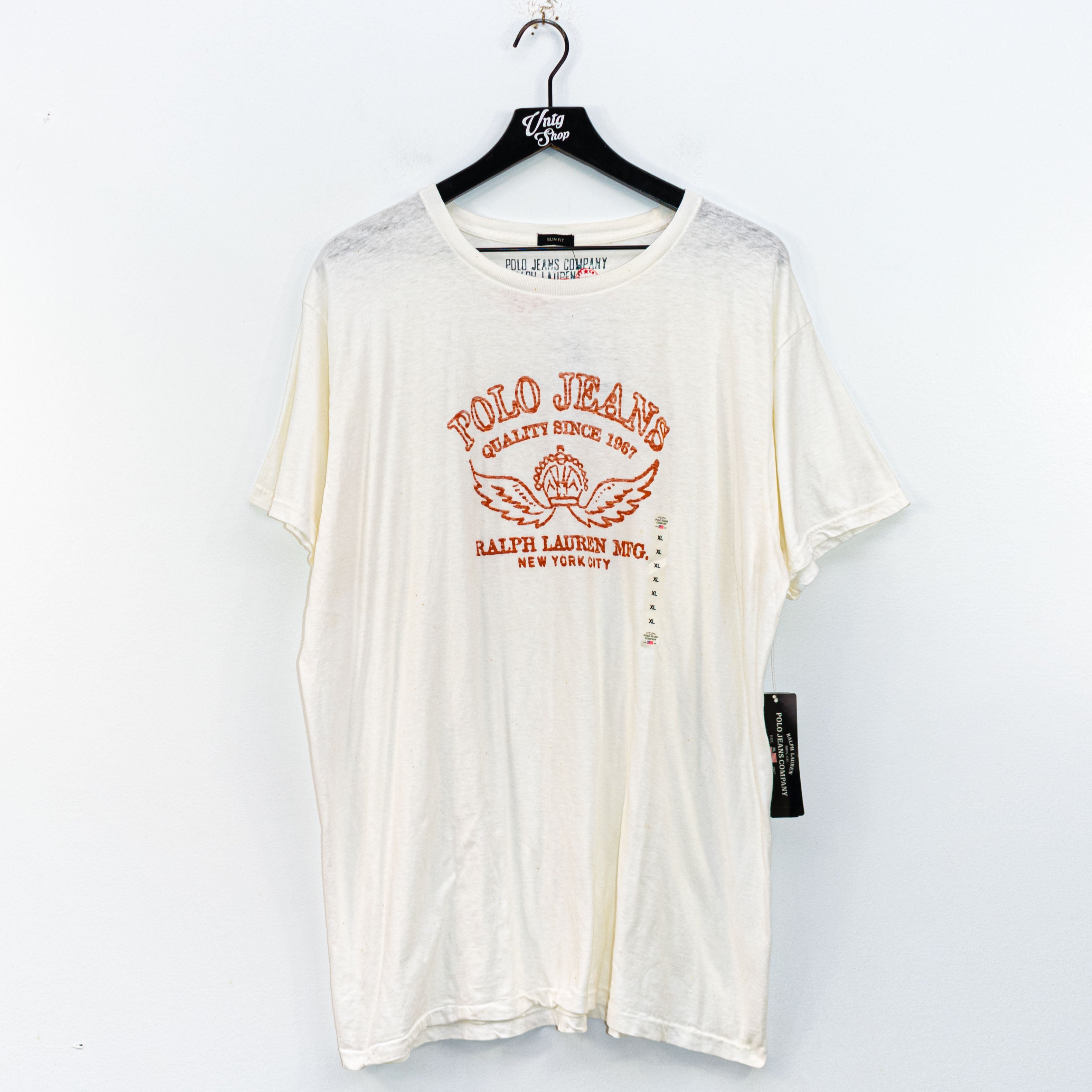 Polo Jeans Co Ralph Lauren Manhattan Beach New York T-Shirt– VNTG Shop