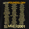 2001 New Found Glory Summer Tour T-Shirt