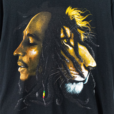 Zion Bob Marley Lion Face T-Shirt