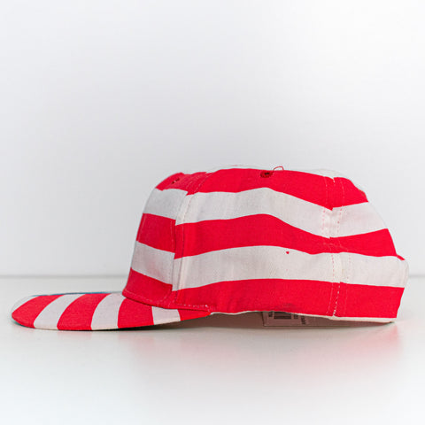 USA Flag All Over Print Snap Back Hat