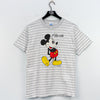 Velva Sheen Mickey Mouse Florida Striped T-Shirt