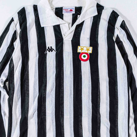 1983 1984 Kappa Juventus Jersey Two Star Coppa Italia