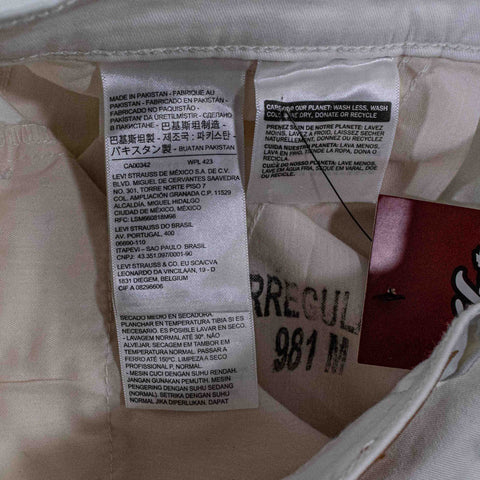 Levi's 981 Cropped Wide Leg Pants