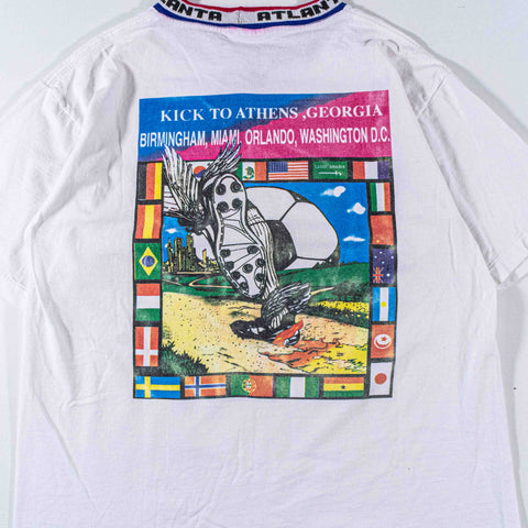 Atlanta 1996 Olympics Soccer Final Kick To Athens Georgia T-Shirt