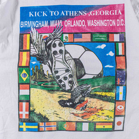 Atlanta 1996 Olympics Soccer Final Kick To Athens Georgia T-Shirt