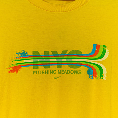 NIKE Center Swoosh NYC Flushing Meadows Tennis T-Shirt