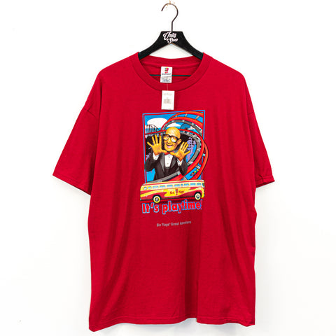 2004 Six Flags Great Adventure Its Playtime Mr. Six T-Shirt