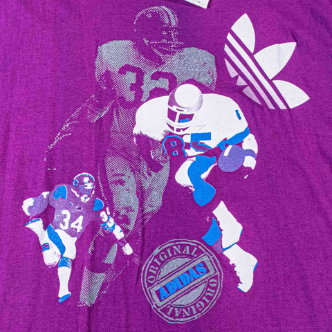 Adidas Original Trefoil Football Player Silhouette Big Print T-Shirt Sportspro