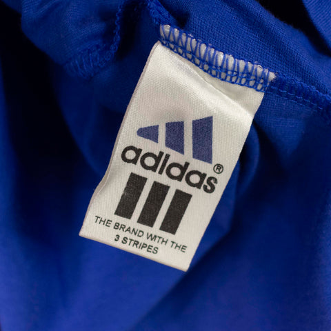 Adidas Three Stripe Abstract Logo Double Sided Made In Portugal T-Shirt