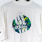 Adidas Three Stripe Abstract Pop Art Logo Double Sided Made In Portugal T-Shirt