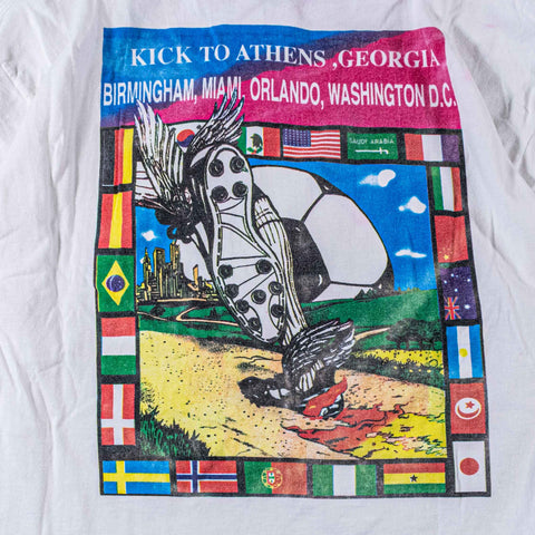 Atlanta 1996 Olympics Soccer Final Kick To Athens Georgia T-Shirt
