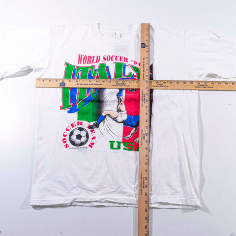 1994 World Cup Soccer Italy T-Shirt Bronx NY