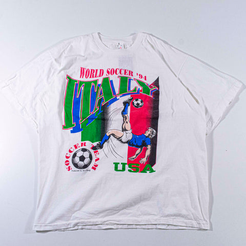 1994 World Cup Soccer Italy T-Shirt Bronx NY