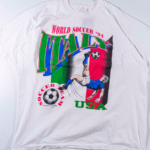 1994 World Cup Soccer Italy T-Shirt Bronx NY