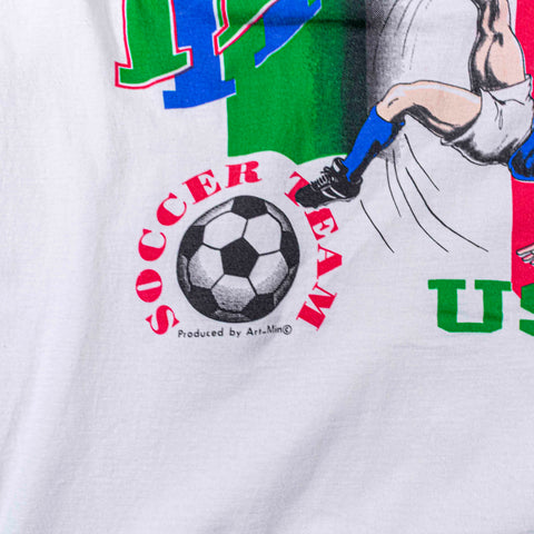 1994 World Cup Soccer Italy T-Shirt Bronx NY