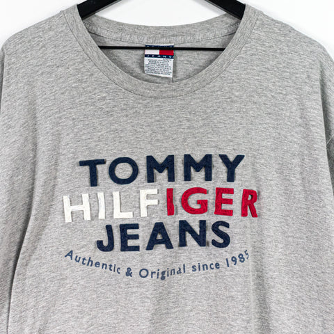 Tommy Hilfiger Jeans Authentic & Original Since 1985 Rubber Spell Out T-Shirt