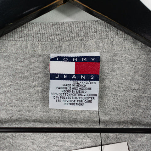 Tommy Hilfiger Oval Flag Spell Out Logo T-Shirt