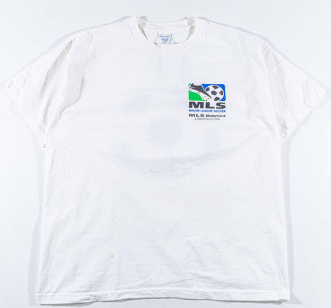 MLS Major League Soccer MasterCard Promo T-Shirt