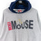 Mickey Inc Mickey Mouse Spell Out Color Block Hoodie Sweatshirt