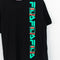 FILA Vertical Stripe Spell Out T-Shirt