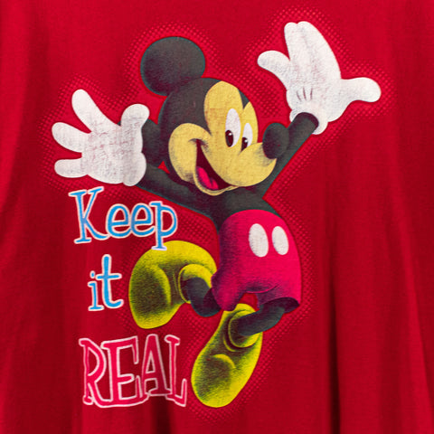 Disney Mickey Unlimited Keep it Real Mickey Mouse T-Shirt