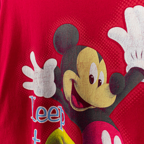 Disney Mickey Unlimited Keep it Real Mickey Mouse T-Shirt