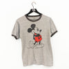 Walt Disney Productions Mickey Mouse Ringer T-Shirt