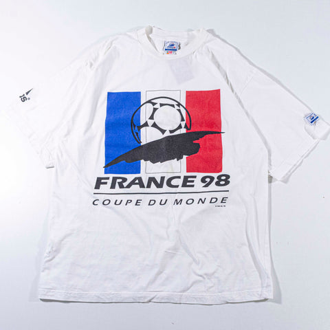1998 Adidas France World Cup Coupe Du Monde T-Shirt