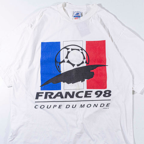 1998 Adidas France World Cup Coupe Du Monde T-Shirt