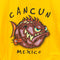 Cancun Mexico Angry Piranha Tonal T-Shirt