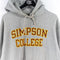 Champion Reverse Weave Simpson College Hoodie Sweatshirt