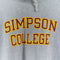 Champion Reverse Weave Simpson College Hoodie Sweatshirt