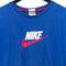 NIKE Center Swoosh Logo Spell Out T-Shirt