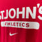 NIKE Center Swoosh St. Johns University Athletics T-Shirt