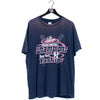 1998 Logo 7 New York Yankees American League Champions Sun Faded Distressed T-Shirt