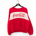 Coca-Cola Color Block Logo Sweatshirt