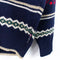 Chaps Ralph Lauren Hand Framed Knit Printed Sweater
