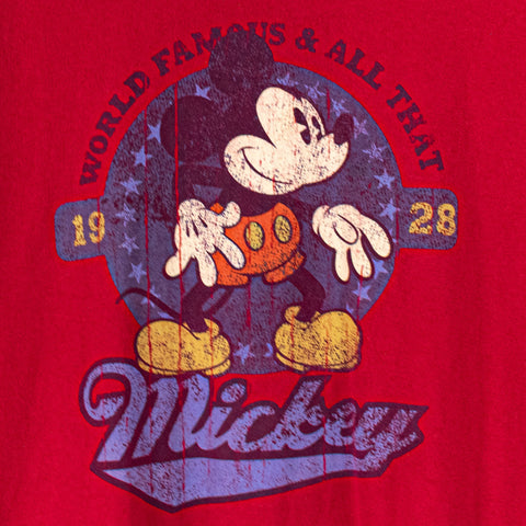 Disney Mickey Mouse World Famous & All That T-Shirt