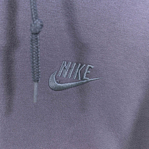 Nike Embroidered Swoosh Spell Out Full Zip Hoodie Sweatshirt