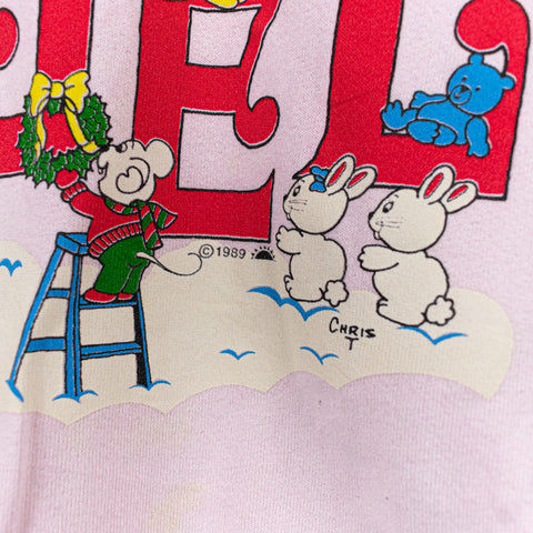 1989 Noel Cartoon Christmas Sweatshirt