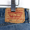 Levi's 505 Worn In Distressed Jeans