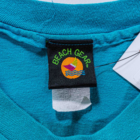 Beach Gear Surf Tonal Pop Art T-Shirt